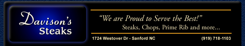 Davison's Steaks - (919) 718-1103